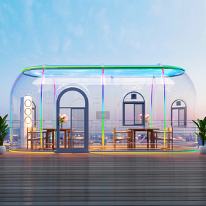 Domo Personalizado de Policarbonato Transparente de Fácil Instalación Habitación Estrellada para Camping Invernaderos <span class=keywords><strong>Hotel</strong></span> Uso Doméstico al Aire Libre - Product Image 6