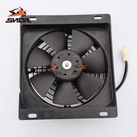 Ventilateur de radiateur SNOR, pièces de modification pour ATV et moto, ventilateurs de radiateur dédiés à refroidissement par eau à sept pales
