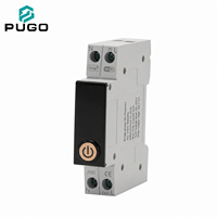 Nouveau disjoncteur intelligent WiFi Tuya 10A avec mesure de consommation kWh, tension (Li), reconnexion automatique, fonction prépayée, montage sur rail, 220V 6kA