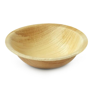 Bols jetables en feuilles de palmier, écologiques, compostables, biodégradables, parfaits pour les anniversaires, les mariages, les réceptions et la restauration. - Product Image 2