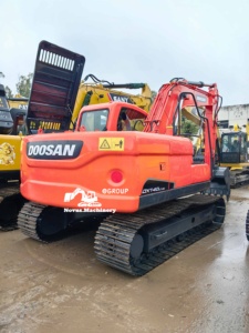 <span class=keywords><strong>Pelle</strong></span> hydraulique sur chenilles Doosan DX140LC d'occasion avec système intelligent E EPOS pour la construction générale - Product Image 4