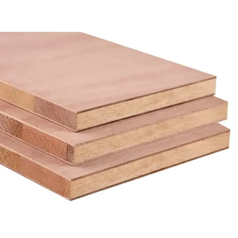 12mm 18mm Panels de Madera Laminada/Melamin Furnier Block Board Plain für Möbel und Kleider schrank Küchen schränke