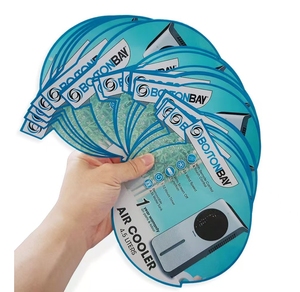 Impression d'étiquettes de produit en forme de cercle rond personnalisé - Product Image 1