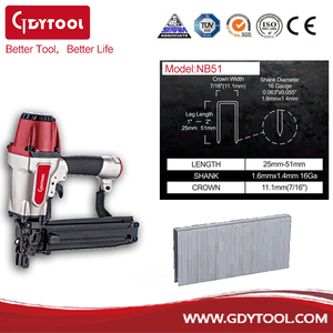 Engrapadora Neumática Industrial Ga.16 <span class=keywords><strong>de</strong></span> Alta Resistencia 100/50, Engrapadora <span class=keywords><strong>de</strong></span> Corona Mediana, Engrapadora <span class=keywords><strong>de</strong></span> <span class=keywords><strong>Aire</strong></span> para Madera, <span class=keywords><strong>Pistola</strong></span> <span class=keywords><strong>de</strong></span> <span class=keywords><strong>Clavos</strong></span> GDY-N851A - Product Image 2