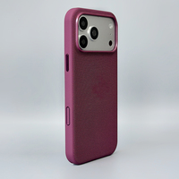 Étui JOYPORODO L217 de luxe en tissu technique anti-traces de doigts pour iPhone 17 18 Pro Max, coque magnétique animée en tissu