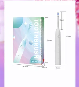 มาใหม่ล่าสุดสหรัฐสหภาพยุโรปสิทธิบัตร Dupont ขนแปรงนุ่มพิเศษไร้สายแบบพกพาแปรงสีฟันไฟฟ้าโลโก้เลเซอร์ที่ยอมรับได้