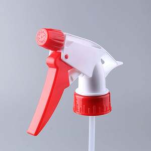 ขวดสเปรย์พลาสติกแรงดัน28/400มือขนาด1000มล. ทริกเกอร์รดน้ำในสวนสีแดงและสีขาว - Product Image 2