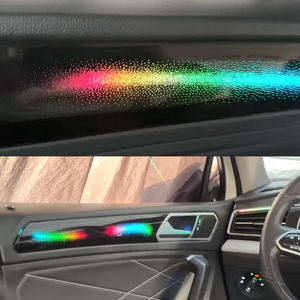 Kit d'accessoires de mise à niveau de l'éclairage LED intérieur pour Volkswagen Tiguan L/X 2022 à 2024, lumière ambiante dynamique à 64 couleurs - Product Image 6