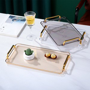 <strong>Plastic</strong> Food Storage Tray Dessert Tea Trays Breakfast Bread <strong>Plates</strong> <strong>Rectangular</strong> Cosmetic Dish Kitchen Tools - Product Image 3