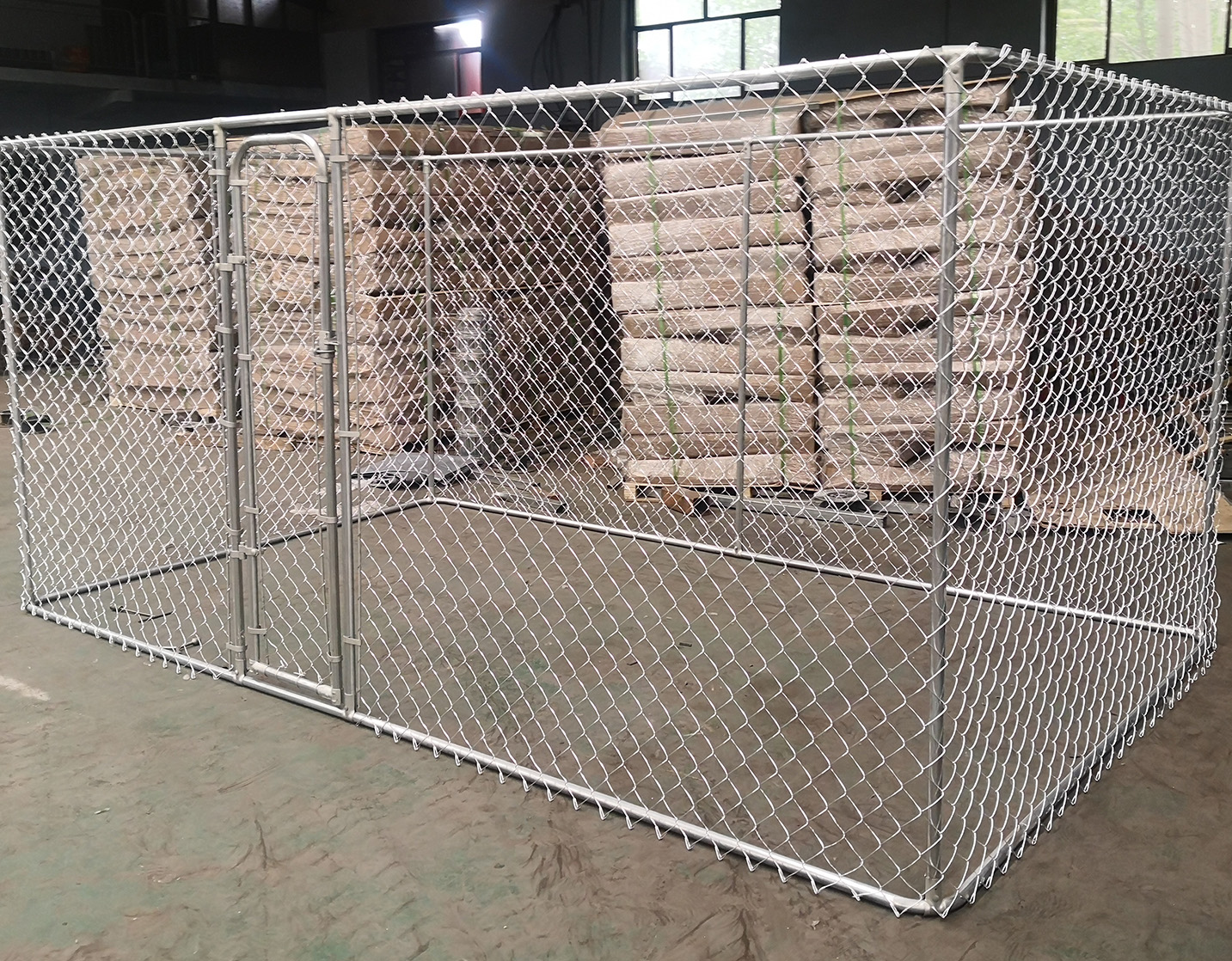 6ft Height Dog Run Kennel - Durable Outdoor Dog Kennel