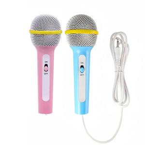Microphone à condensateur portable cardioïde filaire 3,5 mm <span class=keywords><strong>en</strong></span> ABS pour enfants, idéal pour les fêtes, les salles de conférence, le chant et le karaoké, avec suppression du bruit - Vente <span class=keywords><strong>en</strong></span> gros - Product Image 2