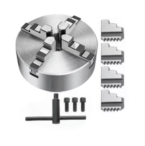 Mandrino tornio a 3 ganasce per macchina tornio CNC garanzia di equilibrio dinamico con acciaio legato di alta qualità - Product Image 3