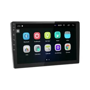Fiona Linda рекомендую 1 2din Android сенсорный экран выпуклый автомобильный стерео радио Gps Dvd Cd набор Видео Аудио плеер подголовник с Bt