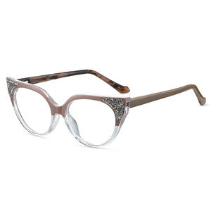 Gafas de Sol Cat Eye 87310 para Mujer, Montura TR90, Lentes Anti Luz Azul, Tamaño Mediano, Forma Redonda, Gafas Ópticas de Moda - Product Image 4