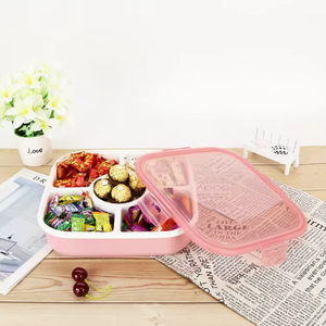 PP Square Divided Multi-functional Candy Box for Wedding and Melon <strong>Seeds</strong> <strong>Storage</strong> - Product Image 3