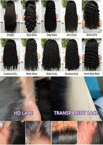 Bundles de cheveux vierges bruts Remy cambodgiens à Double trame 4/27 # Double Drawn Balayage Couleur Birman Curly Blonde Highlight - Product Image 6