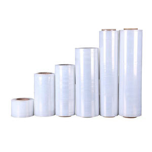 Starke klare Paletten verpackung 23 Mikron Hochleistungs-Stretch folie für Industrie lager und Container laden - Product Image 2