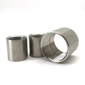 Accesorios de tubería de acero inoxidable 304 316L Conector de tubería de agua de rosca interna doble Recto 1/2 \ "3/4 \" Tamaños de 1 pulgada Perfil bajo - Product Image 2