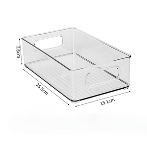 참신 무작위 조합 다른 크기 식품 보관함 투명 플라스틱 냉장고 정리함 - Product Image 6