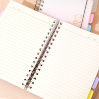 A4 Smart Lined Printing Werbeartikel Ringo rdner Spiral Notebook