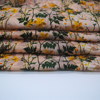 Robes à imprimé floral Jupe Matériel 100% Viscose Georgette Tissu