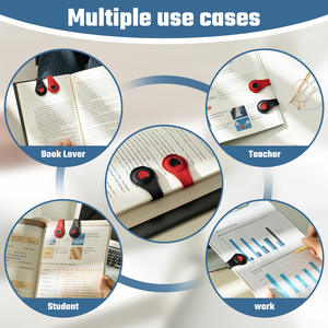 Segnalibro Magnetico a Cuore Durevole, Segnalibro in Pelle PU per Regali Festivi e <span class=keywords><strong>Club</strong></span> <span class=keywords><strong>del</strong></span> Lettura, Regali Personalizzati per Coppie - Product Image 4