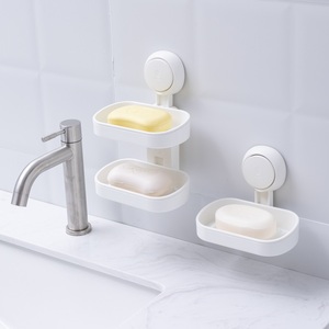TAILI <span class=keywords><strong>Porte</strong></span>-éponge à <span class=keywords><strong>ventouse</strong></span> avec support de stockage de perçage sans vidange <span class=keywords><strong>Ventouse</strong></span> sous vide <span class=keywords><strong>Porte</strong></span>-<span class=keywords><strong>savon</strong></span> de douche - Product Image 3