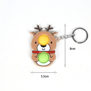 Nouveauté 2026 : Porte-clés Fidget, Jouet anti-stress pour les doigts, Cadeau de Noël - Product Image 4