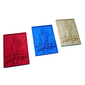 Carte Métallique Personnalisée en Alliage de Zinc, Design de Personnage de Jeu en Relief, Objet Artisanal Moulé sous Pression, Cartes de Collection, Décoration de Bureau, Cadeau - Product Image 5