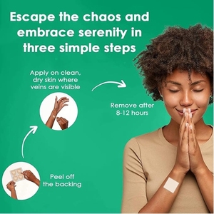 Xu hướng sản phẩm 2025 New arrivals chăm sóc sức khỏe Sản phẩm transdermal các <span class=keywords><strong>b</strong></span>ản vá lỗi tập trung vá - Product Image 5