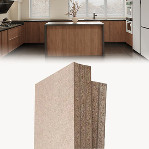 Panel de <span class=keywords><strong>Madera</strong></span> <span class=keywords><strong>OSB</strong></span> de 18 mm con Núcleo de Álamo de Primera Calidad, Acabado Melamina, para Gabinetes de Cocina Modernos, Dormitorios y Baños - Product Image 1