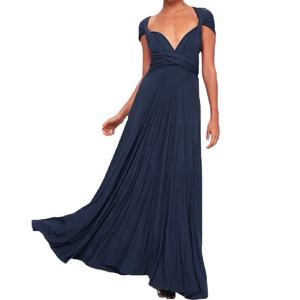 Último barato multi-manera convertible precioso vestido de verano de las mujeres elegantes bodas fiesta noche dama de honor <span class=keywords><strong>vestidos</strong></span> largos <span class=keywords><strong>2022</strong></span> - Product Image 2