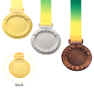 Medalla de Premio de Metal Chapada en Oro con Logotipos Personalizados <span class=keywords><strong>JZ</strong></span>, Medalla Deportiva Escolar de Metal con Grabado 3D a Precio Económico - Product Image 6