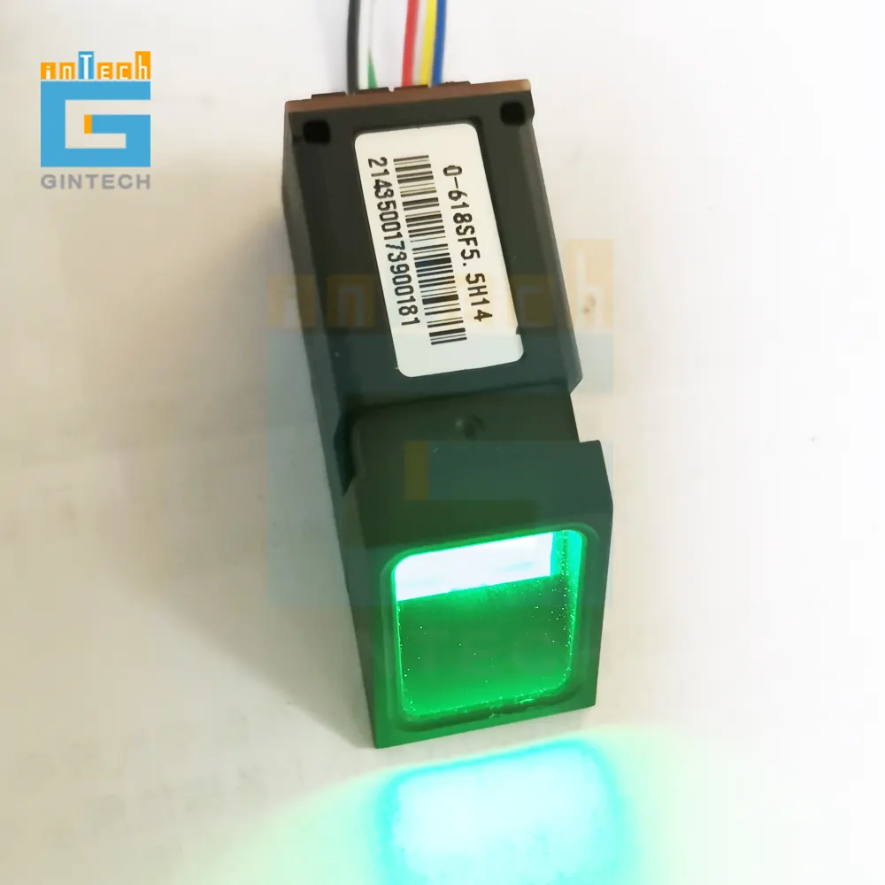 Sensor Printer Jari ZFM-70 512 Bytes, Sensor Sidik Jari Lampu Latar Hijau UNTUK Arduino UART