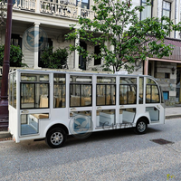 Mini-bus électrique de tourisme 20 places pour le transport de passagers en Chine, à moteur électrique, automatique et à batterie