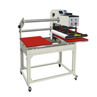 Presse à transfert thermique automatique électrique 16x20, Station Double face avec positionnement infrarouge