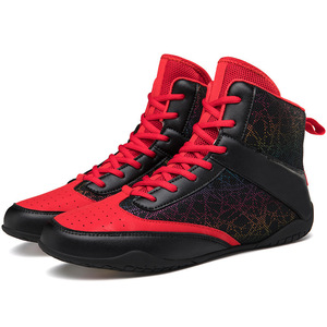 Zapatos <span class=keywords><strong>de</strong></span> <span class=keywords><strong>Boxeo</strong></span> para Hombre y <span class=keywords><strong>Mujer</strong></span>, Antideslizantes, Ligeros, Transpirables, con Soporte, Logotipo Personalizado - Product Image 5