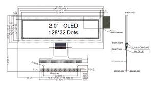 شاشة واجهة IIC بشاشة عرض oled صغيرة - Product Image 5