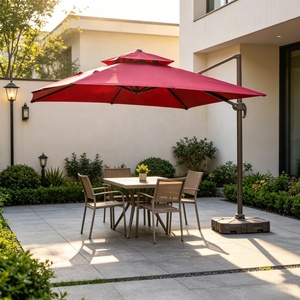 Parasol cantilever rotatif de design populaire pour <span class=keywords><strong>jardin</strong></span>, plage et terrasse, idéal pour les loisirs <span class=keywords><strong>en</strong></span> extérieur - Product Image 4