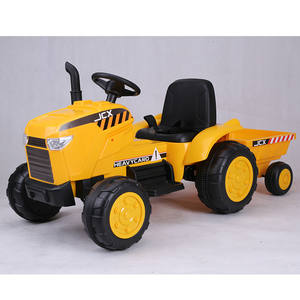 Trattore elettrico per bambini 12V <span class=keywords><strong>con</strong></span> rimorchio in auto - Product Image 1