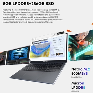 2024 Neuer CHUWI GemiBook <span class=keywords><strong>XPro</strong></span> 14,1-Zoll-Laptop Win 11 Intel Alder Lake-N N100 Quad Core 8GB 256GB Computer-Laptop - Product Image 6
