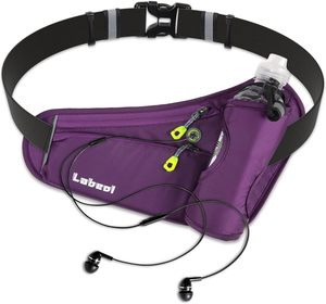 Free Sample Running <b>Belt</b> With Water Bottle - Fanny Pack For Hiking Essentials, Travel Essentials, And <b>Money</b> <b>Belt</b>. Bounce-Free - Product Image 1