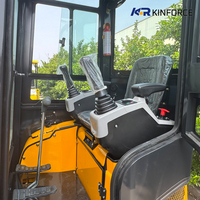 Mini Excavadora Hidráulica de 1.8 Toneladas, Excavadora Pequeña para Granja con Orugas de Goma, Motor y Componentes Principales Disponibles para la Venta