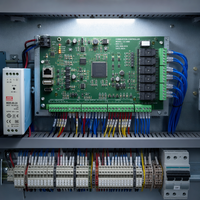 Carte mère PCBA de contrôleur logique programmable (PLC) intégré Slovet – Industriel 6 pour le contrôle des processus de machine, 1 à 48 couches