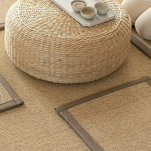 <span class=keywords><strong>Tappeto</strong></span> Rinfrescante in Rattan e Bambù Intrecciato Stile Tatami Giapponese per Ragazzi, Facile da Pulire, <span class=keywords><strong>Tappeto</strong></span> Estivo per <span class=keywords><strong>Casa</strong></span>, Soggiorno, Tavolino da Caffè, Sala da Tè - Product Image 2