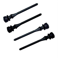 Clous anti-vibration en silicone pour ventilateur de châssis, rivets de fixation en silicone pour dissipation thermique et réduction du bruit du boîtier PC