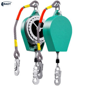 Antichute manuel auto-rétractable 3m à 50m dispositif de sécurité anti-chute outil de protection des bords - Product Image 5