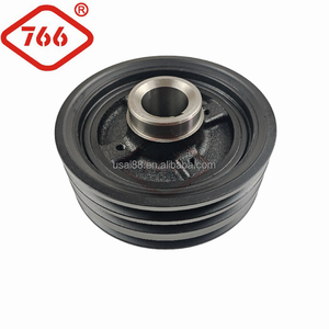 Nuevas Piezas de Motor a <span class=keywords><strong>Precio</strong></span> Mayorista, Piezas de Automóvil ME017116 ME-017116 ME012359, <span class=keywords><strong>Polea</strong></span> de Cigüeñal para Camión MITSUBISHI FE659 4D32 4D34 - Product Image 1