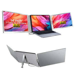 Monitor portatile da viaggio estensore schermo portatile da <span class=keywords><strong>14</strong></span> <span class=keywords><strong>pollici</strong></span> con compatibilità con 1 cavo per <span class=keywords><strong>MacBook</strong></span> Wins/Mac (M1 M2 M3) - Product Image 1