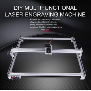 Máquina de Grabado Láser de Diodo de Escritorio <span class=keywords><strong>KMS</strong></span> 6550, Mini Cortadora y Grabadora Láser, Router CNC Compacto para Madera, Cuero, Acrílico, Manualidades - Product Image 2